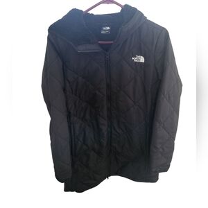 Ladies North Face Black Quilted Jacket